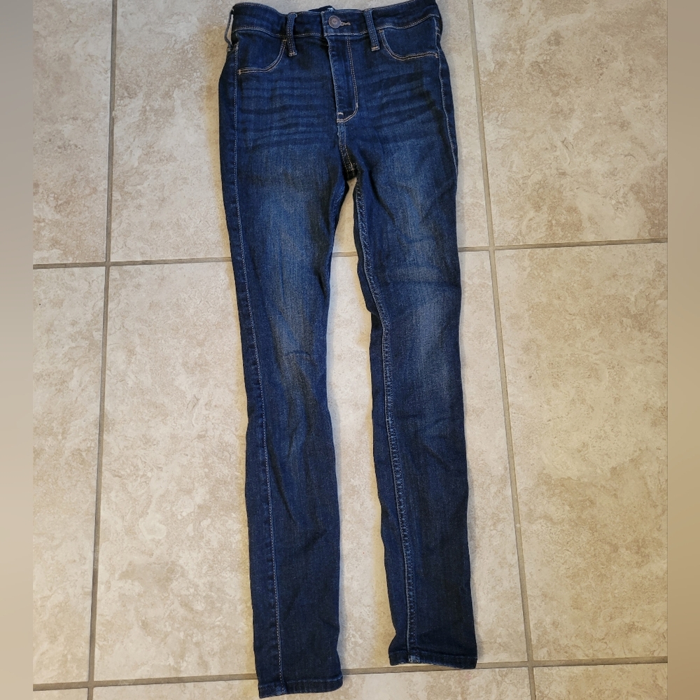 Hollister Dark Blue Skinny Jeans